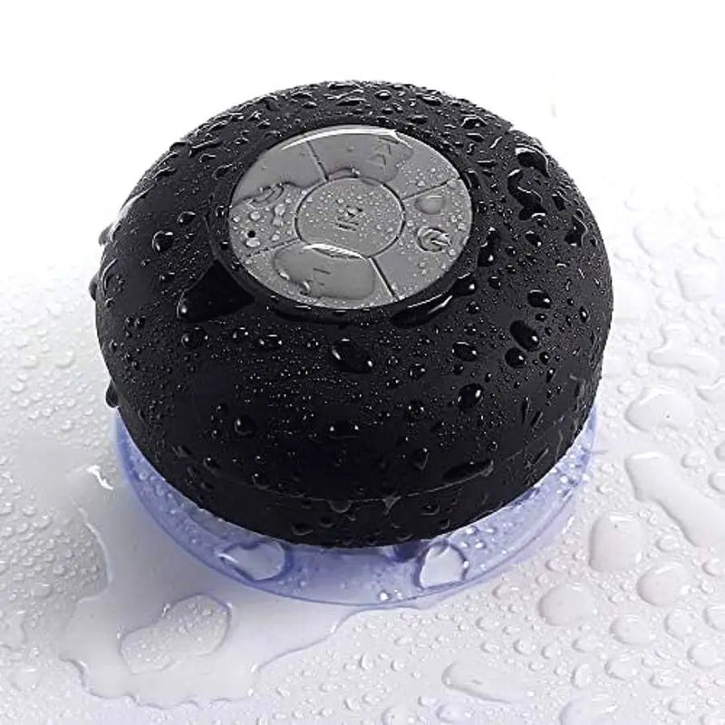 Mini Caixa de Som Bluetooth Prova D Água Portátil Banheiro, Piscina, Chuveiro, com fixação de ventosa de silicone a vácuo pressão